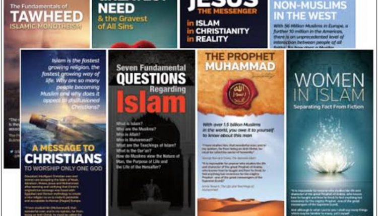 Islamic books and pamphlets